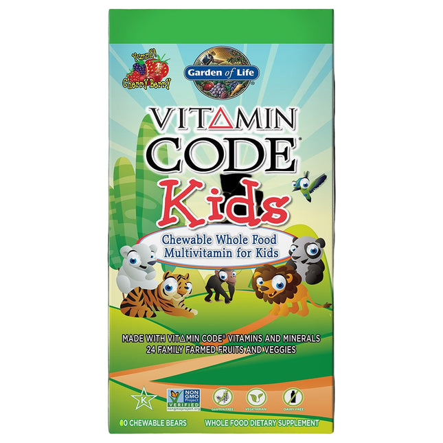 The Vitamin Code Kids (30 kauwtabletten) - The Garden of Life