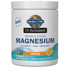 Dr. Formulated Whole Food Magnesium Orange (197,4g) - Garden of Life - SuperfoodShop
