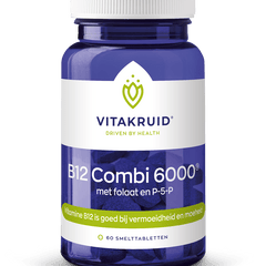 Vitamine B12 Combi met folaat - De Ultieme Energieboost voor Je Lichaam - Vitakruid - SuperfoodShop