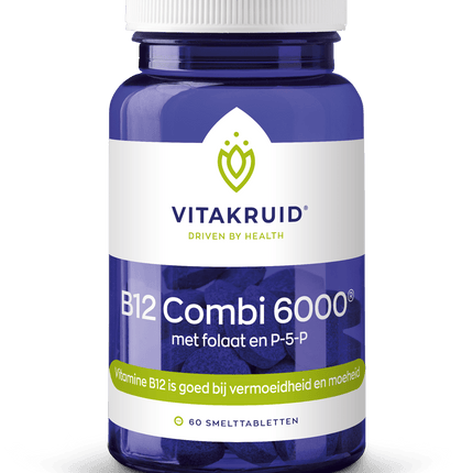 Vitamine B12 Combi met folaat - De Ultieme Energieboost voor Je Lichaam - Vitakruid - SuperfoodShop