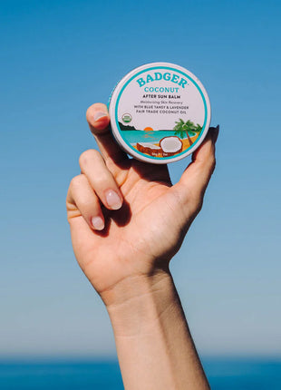 Badger Coconut After Sun Balm – 56 g – Bio &amp; Regenerierend