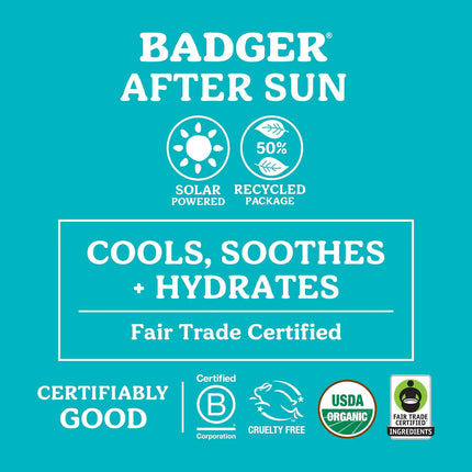 Badger Coconut After Sun Balm – 56 g – Bio &amp; Regenerierend