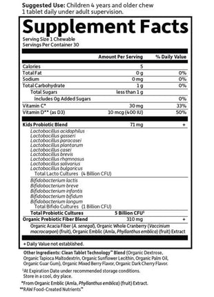 Dr. Formulated Probiotica Kids 5 miljard