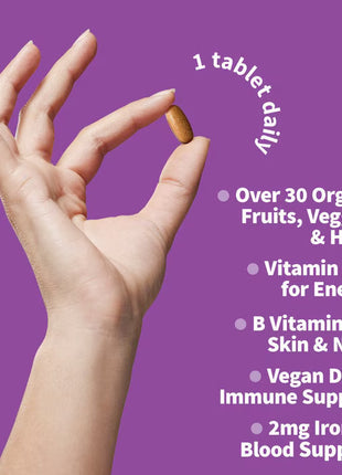 Organics Women’s Once Daily - Biologische Multivitamine