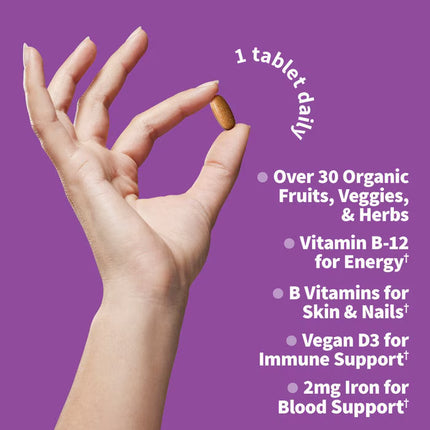 Organics Women’s Once Daily - Biologische Multivitamine