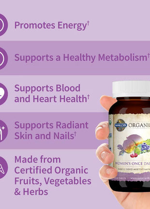 Organics Women’s Once Daily - Biologische Multivitamine