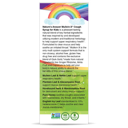 Mullein-X™ Multi System Hoestsiroop voor Kinderen 120ml