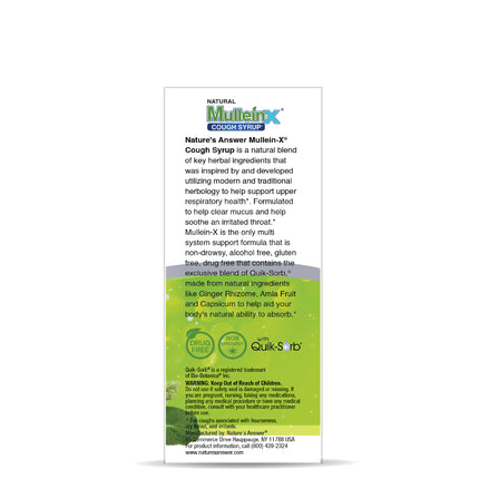 Mullein-X™ Multi-System-Hustensaft 120 ml