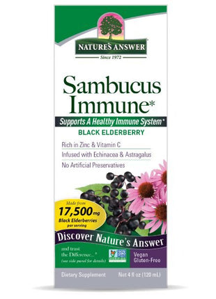 Vlierbessen Extract - Sambucus 120ml - Nature's Answer - SuperfoodShop