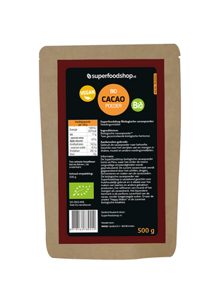 Bio Kakaopulver – 500g – Roh &amp; Ungesüßt
