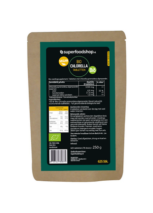 Bio Chlorella – 100% Süßwasseralgen – Roh &amp; Bio