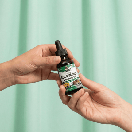 Zwarte Walnoot Tinctuur met Absintalsem – Alcoholvrij Kruidenextract (30 ml) - Nature's Answer - SuperfoodShop