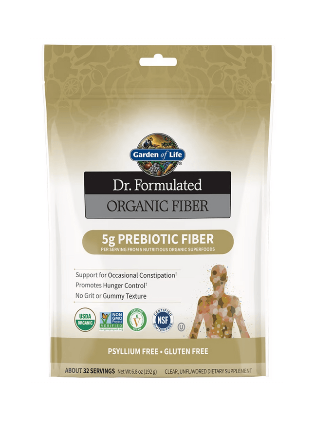Dr. Formulated Organic Fiber – 223 g - Garden of Life - SuperfoodShop