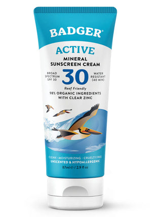 Clear Zinc Minerale Zonnebrandcrème SPF 30 – 87 ml – Ongeparfumeerd & Biologisch