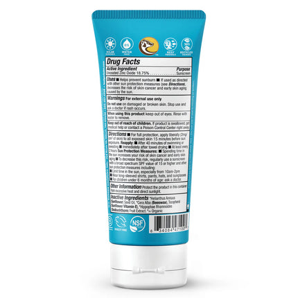 Badger Clear Zink-Mineral-Sonnenschutz LSF 30 – 87 ml – Duftneutral &amp; Bio
