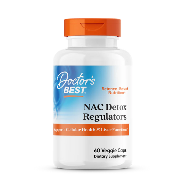 NAC Detox Regulators – Met Selenium & Molybdeen (60 capsules)