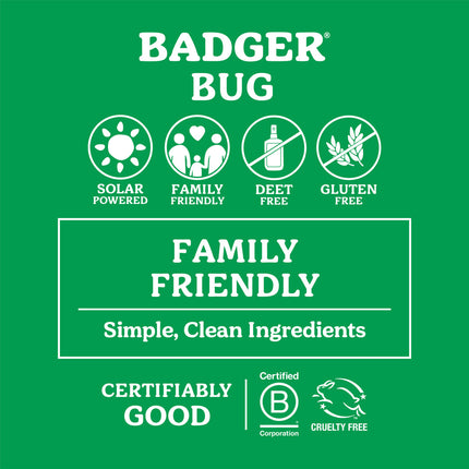 Badger Anti Bug Balm Stick – Natürlicher Insektenschutz 17g