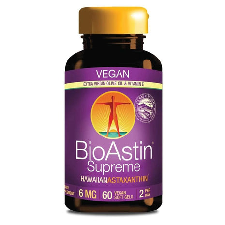 BioAstin Supreme Astaxanthin 6mg – 100% Natuurlijke Carotenoïde uit Hawaii - Nutrex Hawaii - SuperfoodShop