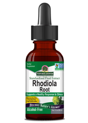Rhodiola extract Druppels - Alcoholvrij