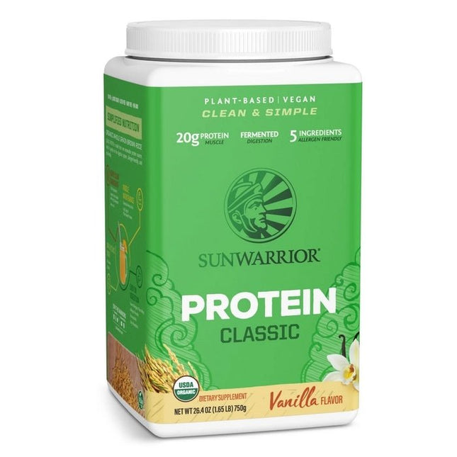 Classic Proteïne – Biologisch Plantaardig Eiwitpoeder (750 g) - Sunwarrior - SuperfoodShop