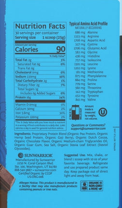 Warrior Blend Proteïne – 750 g - Biologisch